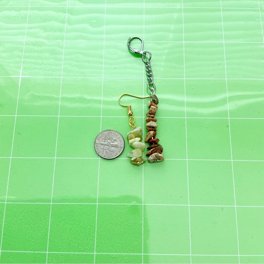 🆕 2 Pairs KIDS Gemstone Earrings-Small